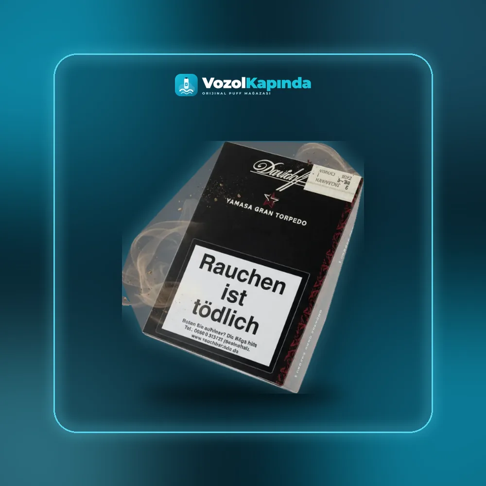 Davidoff Yamasa Gran Torpedo Puro 3’s fiyatı ve siparişi, Vozol Kapında