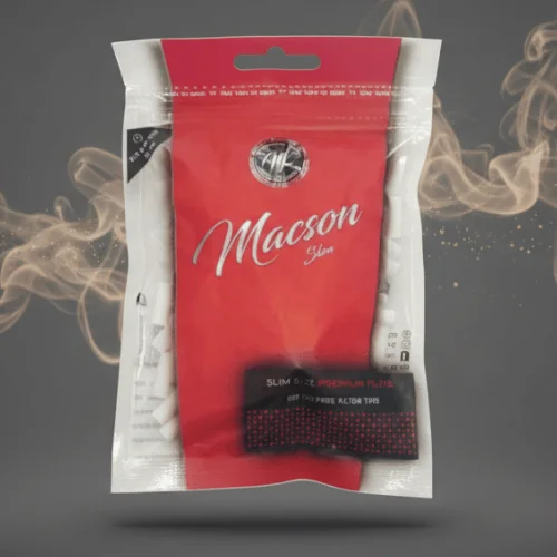 Macson Premium Slim sigara sarma filtresi – 6mm