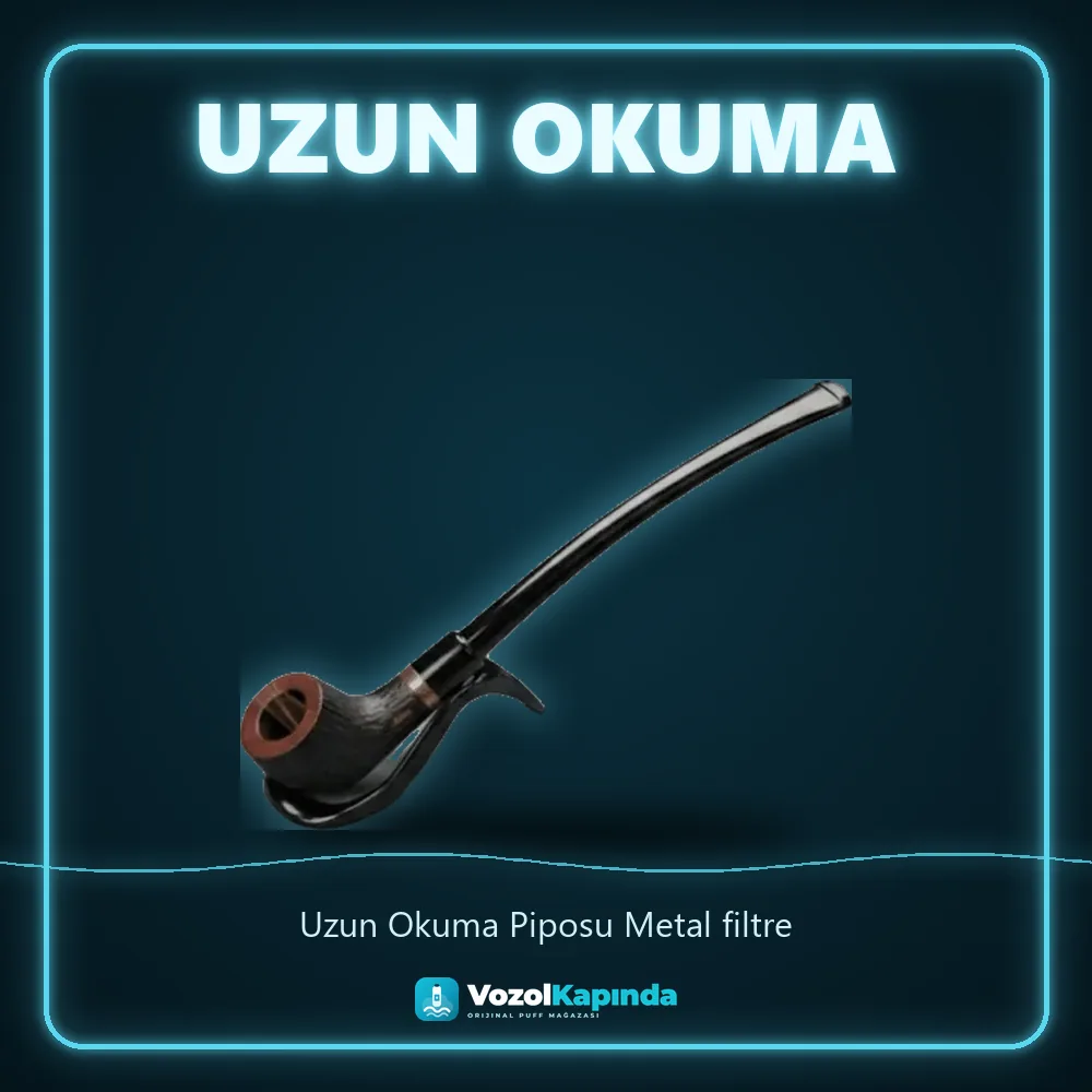 Uzun Okuma Piposu Metal filtre Bilgi Kartı Uzun Okuma Piposu Metal filtre sipariş avantajları: kapıda ödeme ve gizli paket