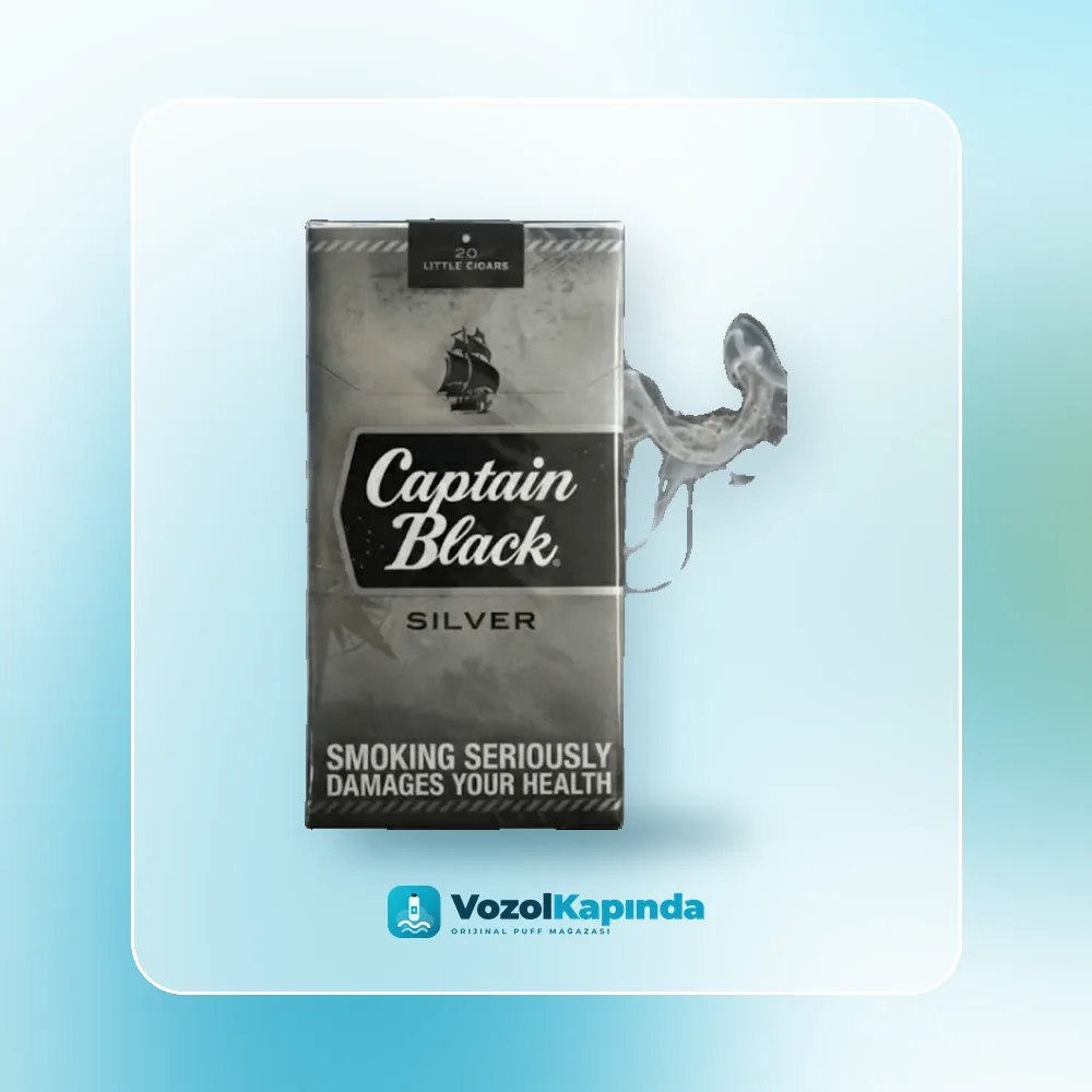 Captain Black Silver ithal sigara Sipariş Captain Black Silver ithal sigara fiyatı ve siparişi, Vozol Kapında