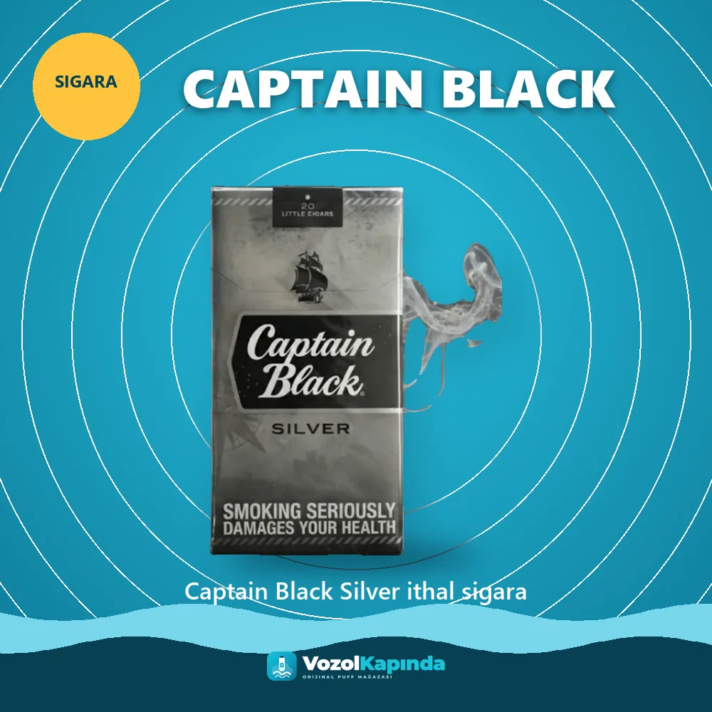 Captain Black Silver ithal sigara Sipariş Bilgileri Captain Black Silver ithal sigara sipariş avantajları: kapıda ödeme ve gizli paket