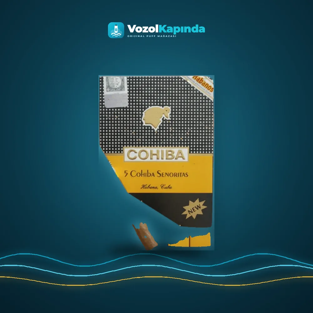 Cohiba Senoritas Puro 5’s Gift Pack DOMİNİC, Vozol Kapında orijinal puro