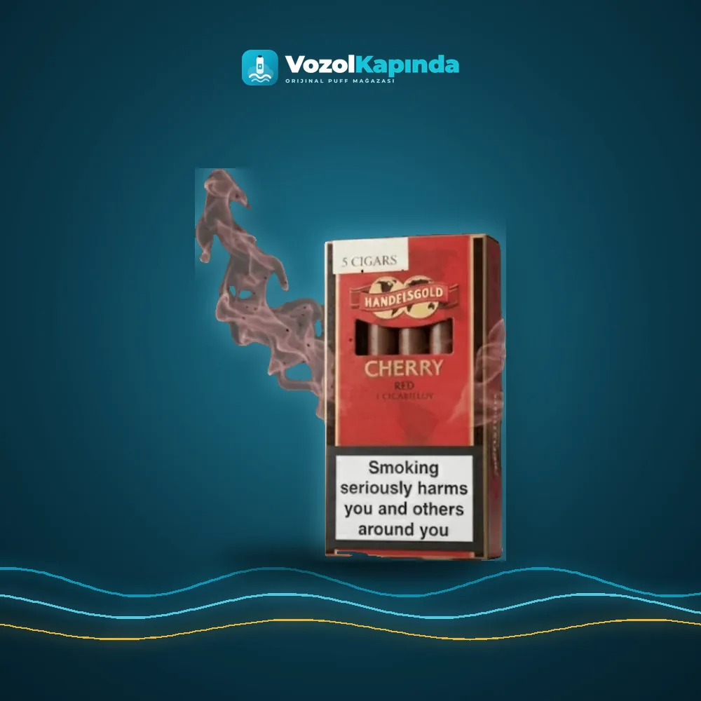 Handelsgold Red Cherry sigarillo Vişne aromalı Sipariş Handelsgold Red Cherry sigarillo Vişne aromalı fiyatı ve siparişi, Vozol Kapında