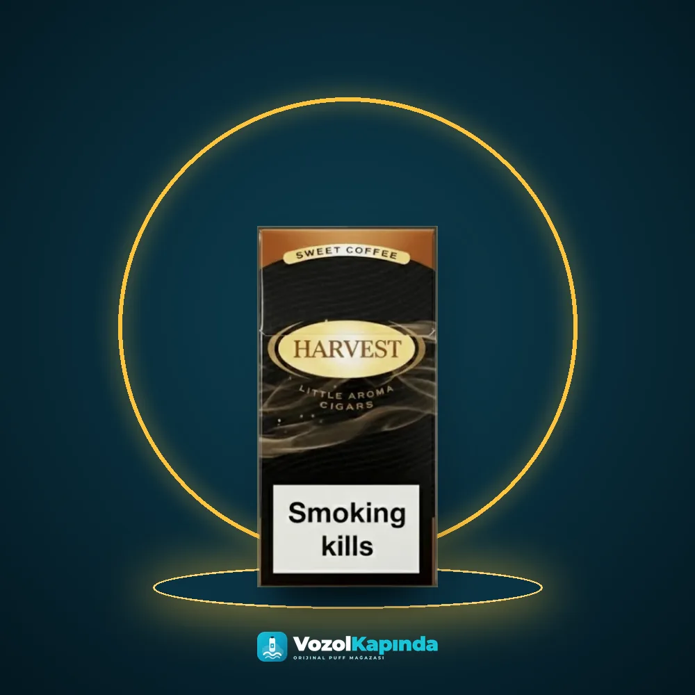 Harvest Sweet Coffee ithal sigara Kahve Aromalı fiyatı ve siparişi, Vozol Kapında