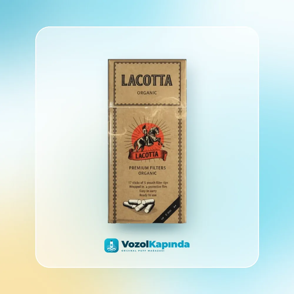 Lacotta Organik sigara sarma filtresi 6mm fiyatı ve siparişi, Vozol Kapında