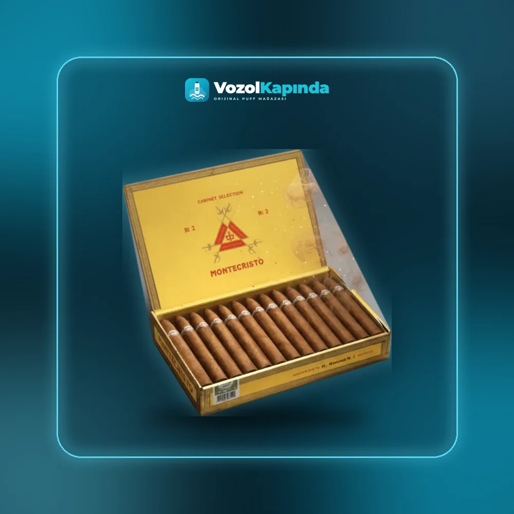 Montecristo Cabinet Selection No.2 Puro 25’s DOMİNİC Sipariş Montecristo Cabinet Selection No.2 Puro 25’s DOMİNİC fiyatı ve siparişi, Vozol Kapında