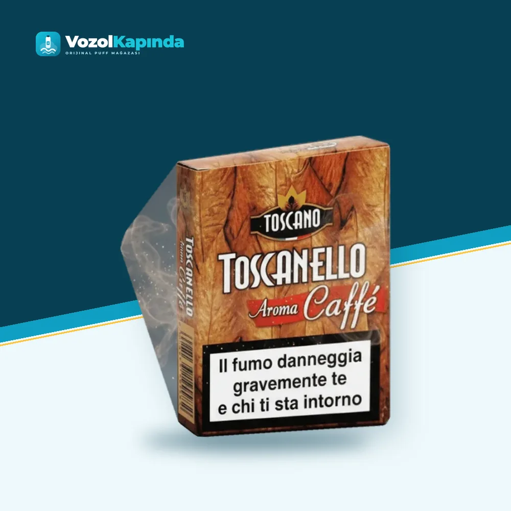 Toscanello Aroma Caffe Puro Kahve Aromalı paket görünümü