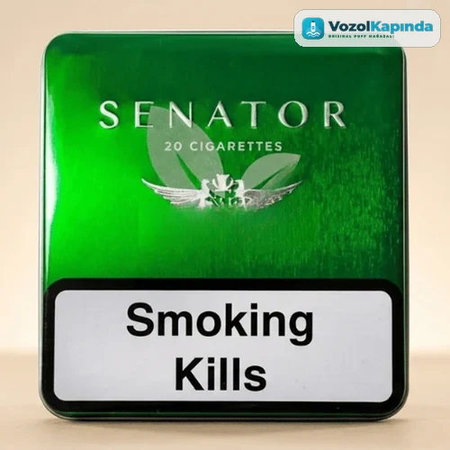 Senator Double Apple - Elma Aromalı  - Metal Kutu