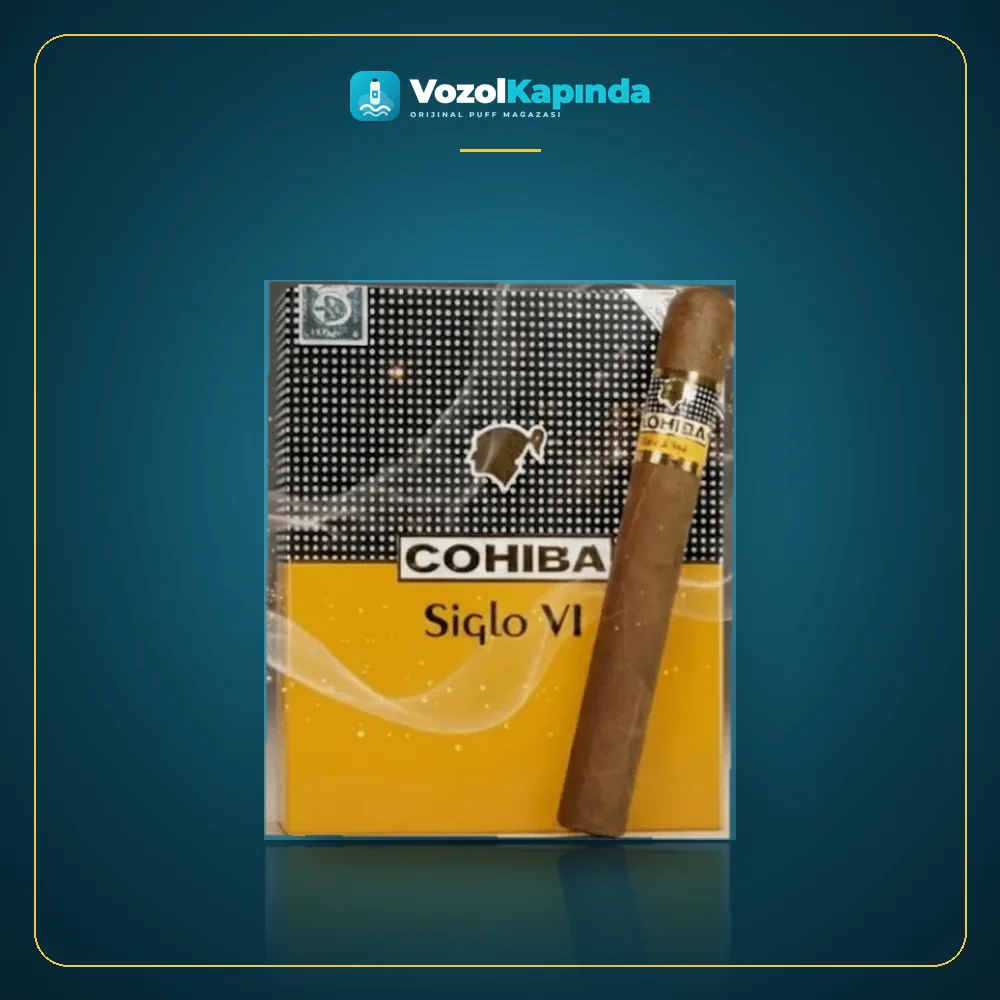 Cohiba Siglo 6 Puro 5’s Gift Pack DOMİNİC paket görünümü