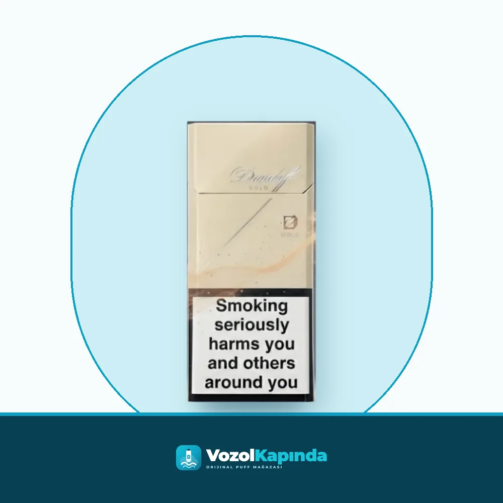 Davidoff Gold Slims ithal sigara ürün görseli, orijinal sigara