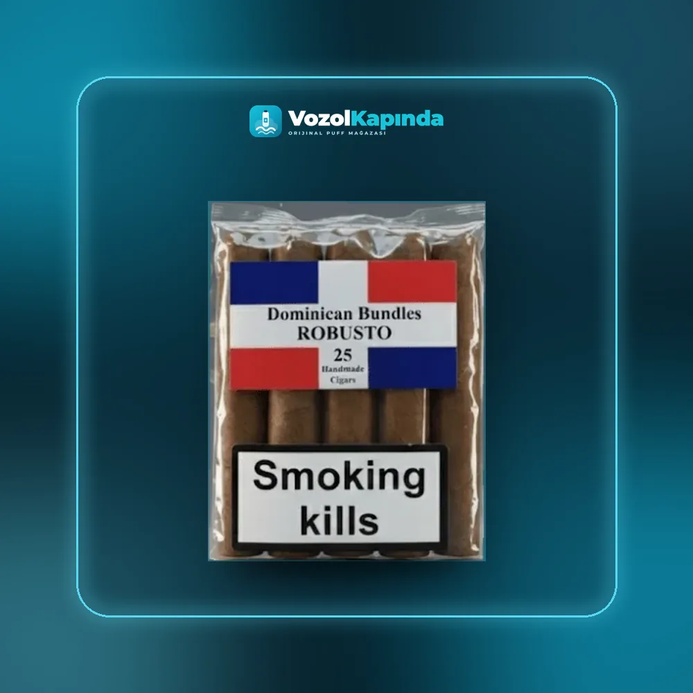 Dominican Bundles Robusto Puro 25’s Sipariş Dominican Bundles Robusto Puro 25’s fiyatı ve siparişi, Vozol Kapında