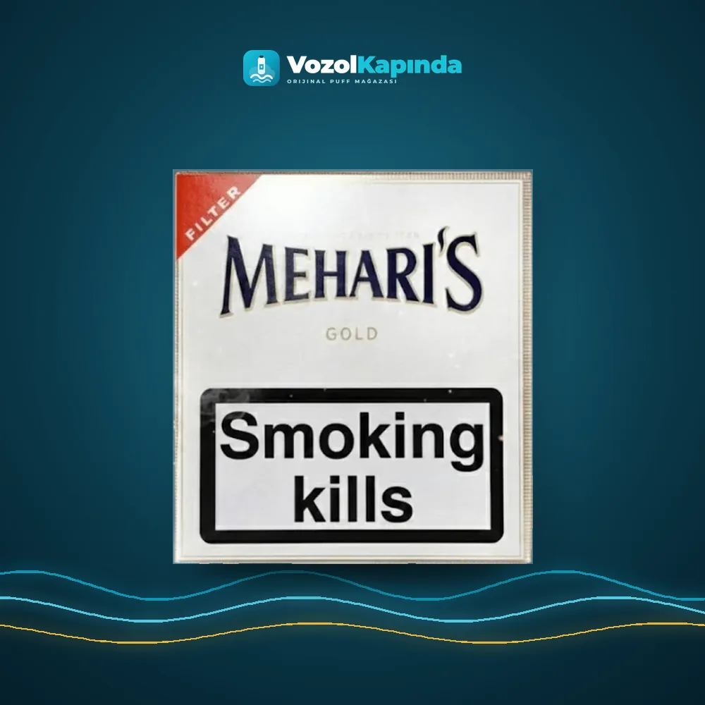Mehari’s Gold Filter sigarillo 20’s fiyatı ve siparişi, Vozol Kapında