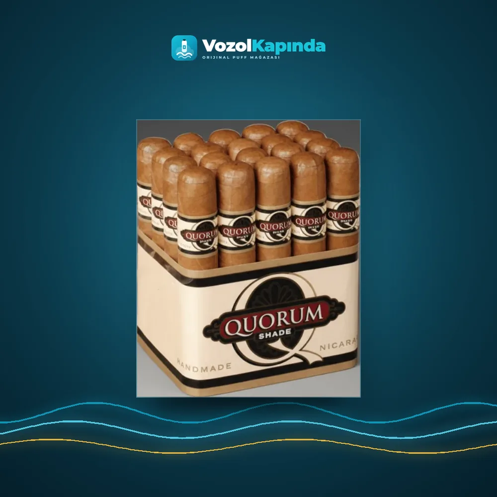 Quorum Shade Robusto Puro 20’s, Vozol Kapında orijinal puro