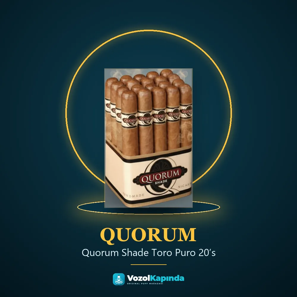 Quorum Shade Toro Puro 20’s Özellikleri Quorum Shade Toro Puro 20’s bilgi kartı, orijinal puro