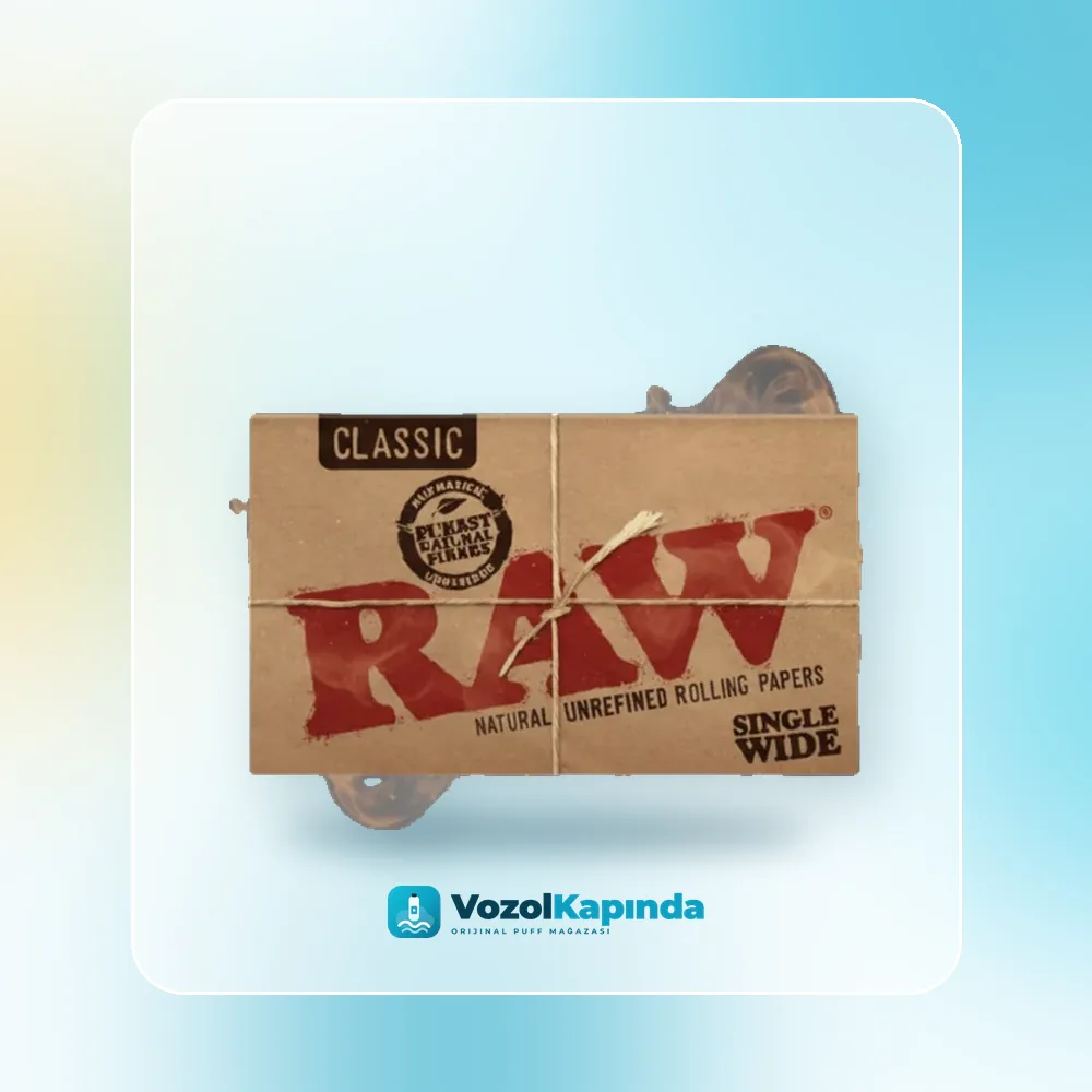 RAW Classic Single Wide Double Sigara Kağıdı Satın Al RAW Classic Single Wide Double Sigara Kağıdı satın al, Vozol Kapında