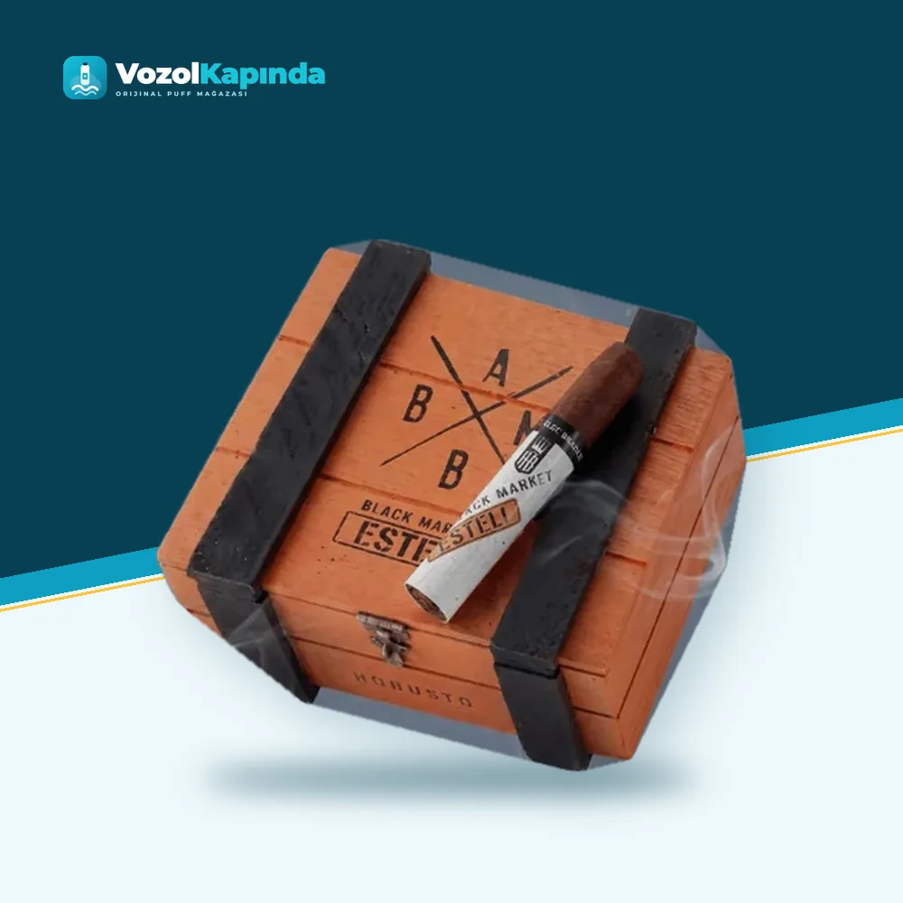 Alec Bradley Black Market Esteli Robusto Puro 22’s Paket Görünümü Alec Bradley Black Market Esteli Robusto Puro 22’s paket görünümü