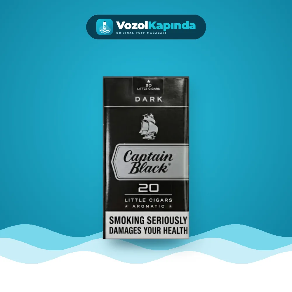 Captain Black Dark ithal sigara Fiyatı Captain Black Dark ithal sigara satın al, Vozol Kapında