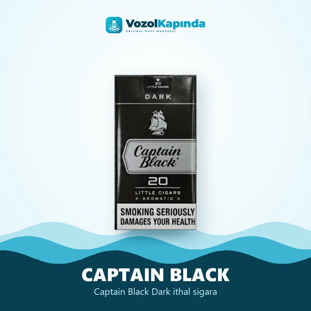Captain Black Dark ithal sigara Sipariş Bilgileri Captain Black Dark ithal sigara özellikleri: orijinal ürün, kapıda ödeme, gizli paket