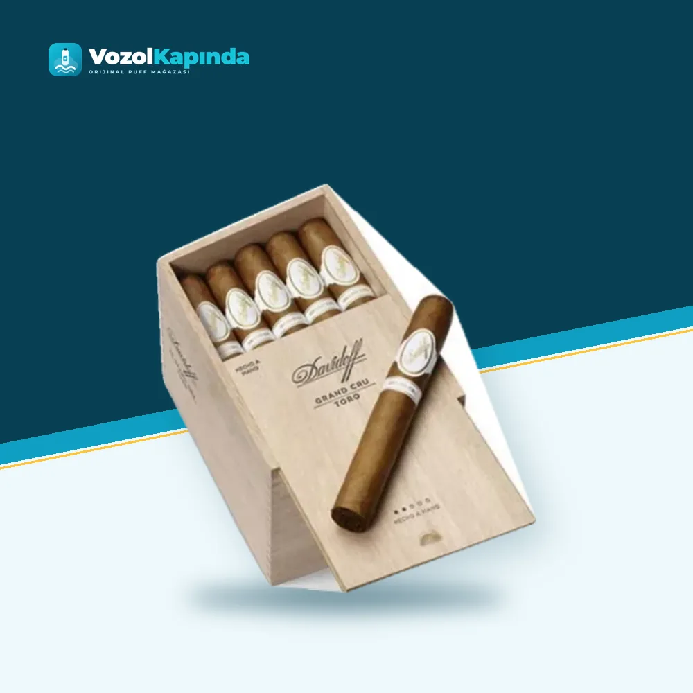 Davidoff Grand Cru Toro Puro 25’s Ahşap Kutu ön yüz görseli, orijinal ambalaj