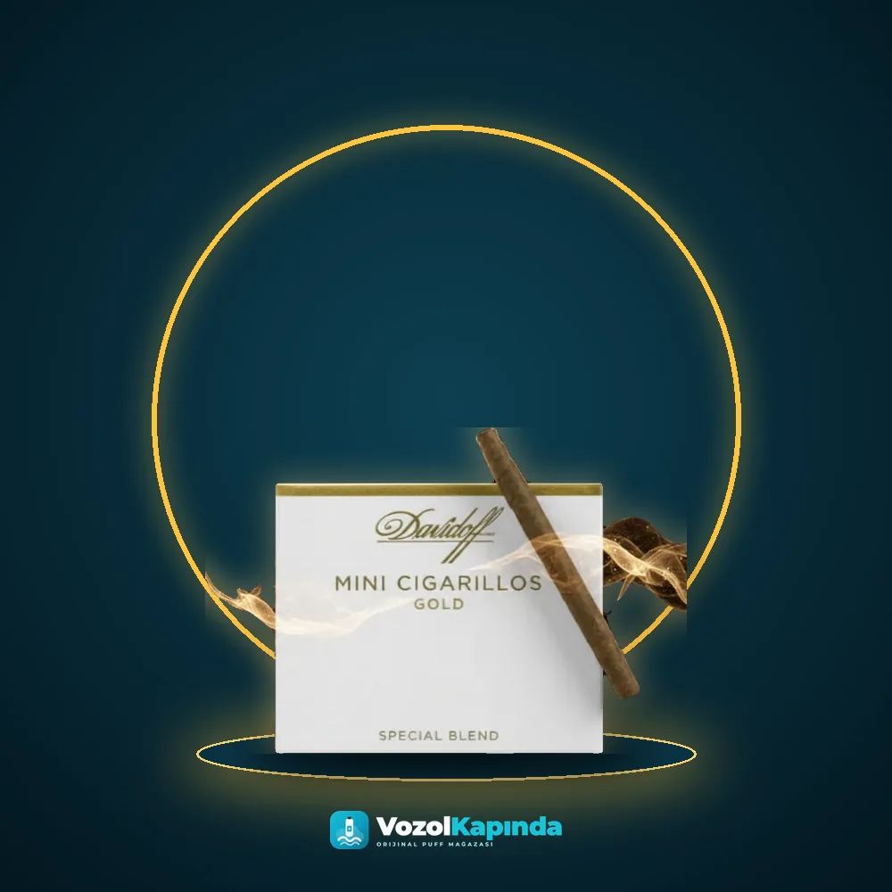 Davidoff Mini Cigarillos Gold 20’s Satın Al Davidoff Mini Cigarillos Gold 20’s, Vozol Kapında orijinal sigarillo