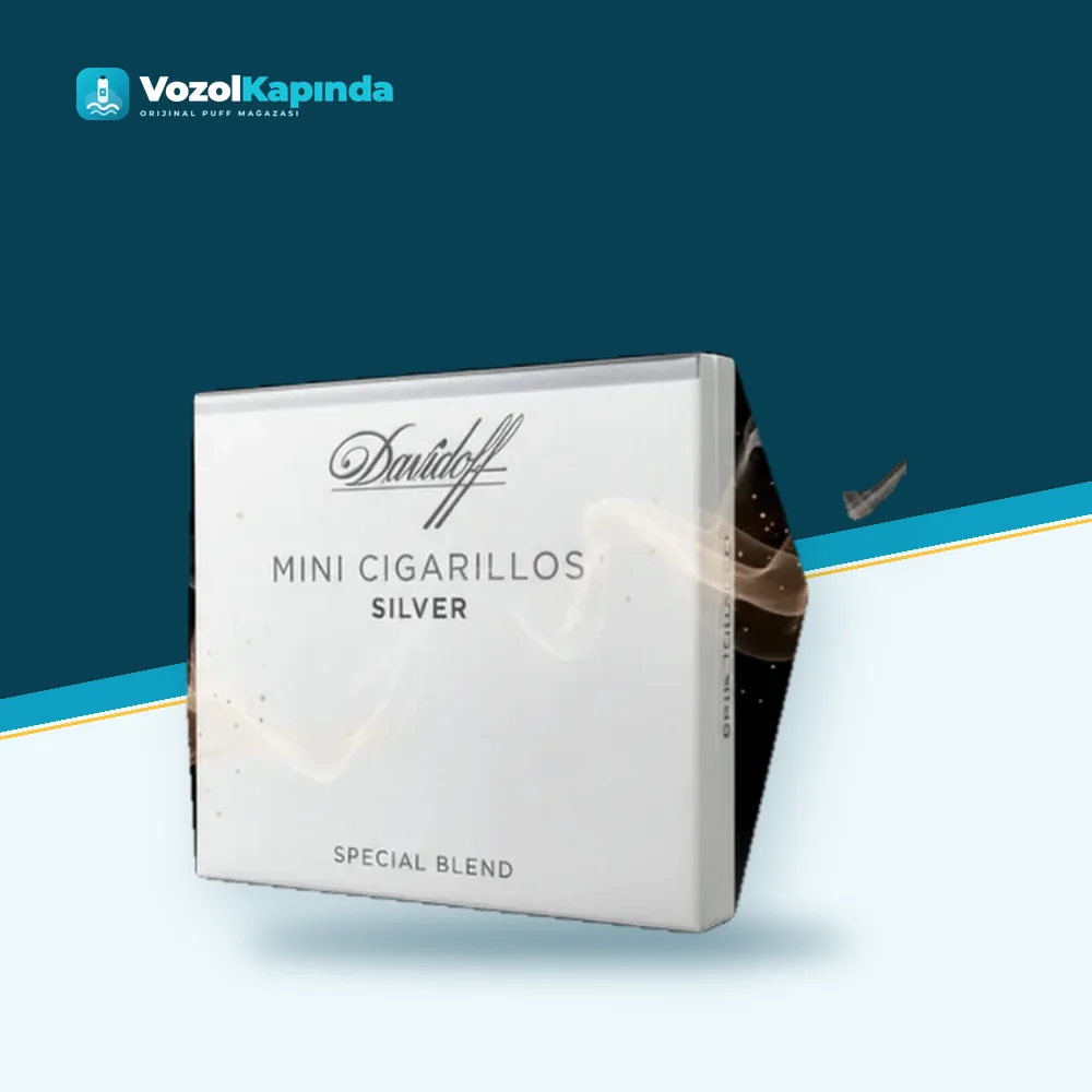 Davidoff Mini Cigarillos Silver 20’s paket görünümü