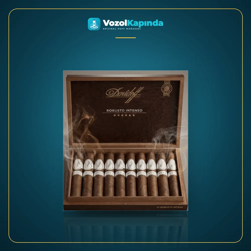 Davidoff Robusto Intenso Limited Edition Puro -10’s Orijinal Ambalaj Davidoff Robusto Intenso Limited Edition Puro -10’s ön yüz görseli, orijinal ambalaj