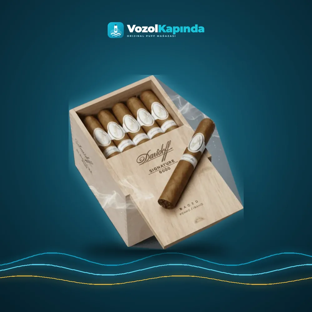 Davidoff Signature 6000 Puro 25’s, Vozol Kapında orijinal Küba purosu