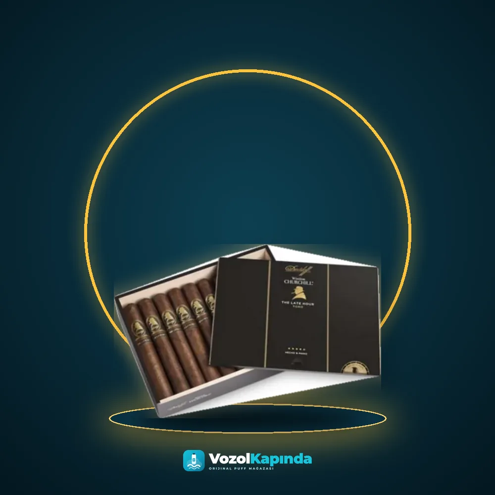 Davidoff Winston Churchill Late Hour Toro 20’s Ahşap Kutu fiyatı ve siparişi, Vozol Kapında