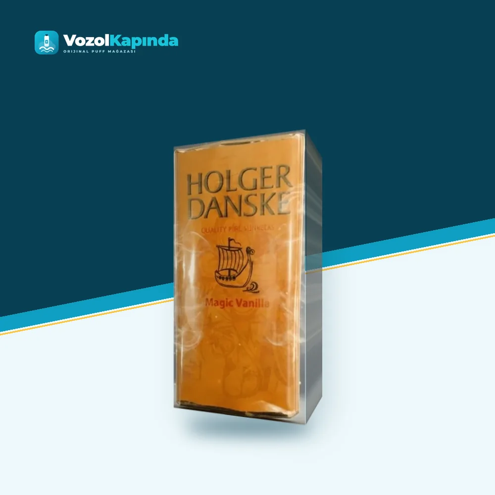 Holger Danske Mango Vanilla Pipo Tütünü 50gr paket görünümü
