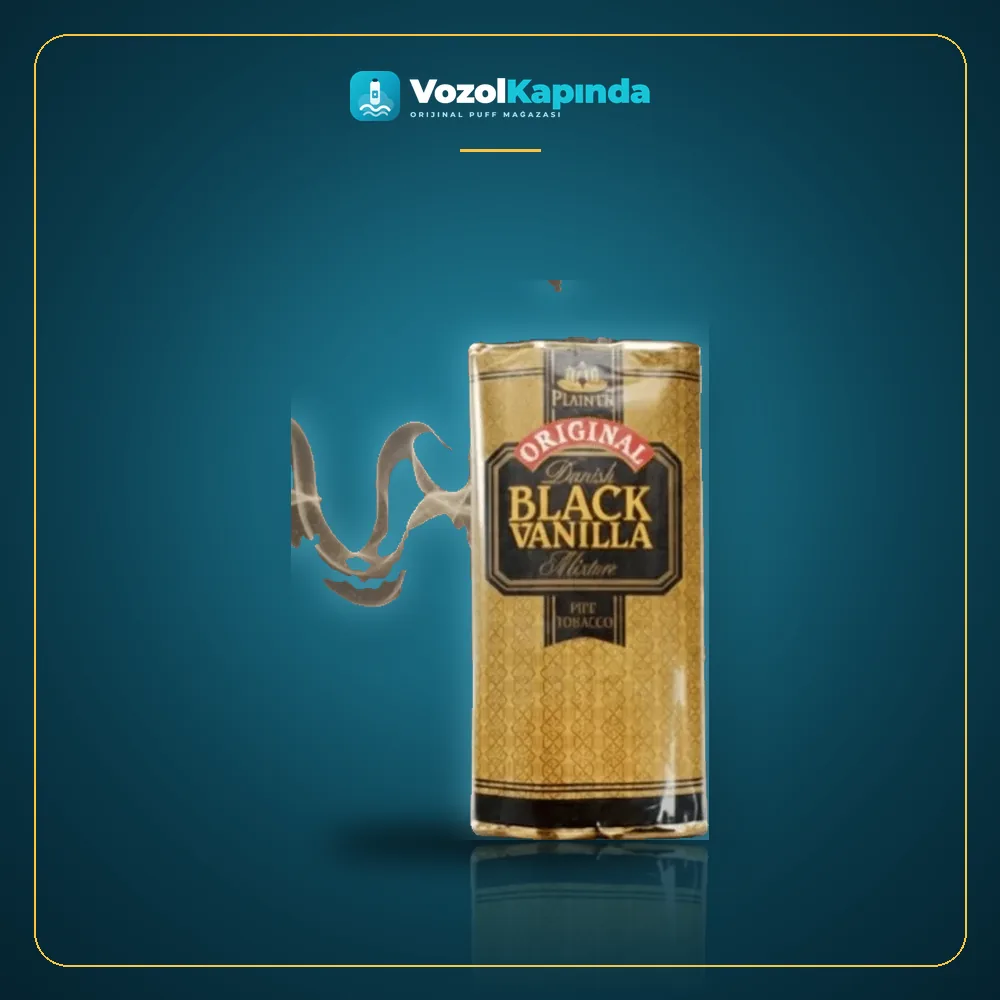Planta Danish Black Vanilla Pipo Tütünü Ürün Görseli Planta Danish Black Vanilla Pipo Tütünü paket görünümü