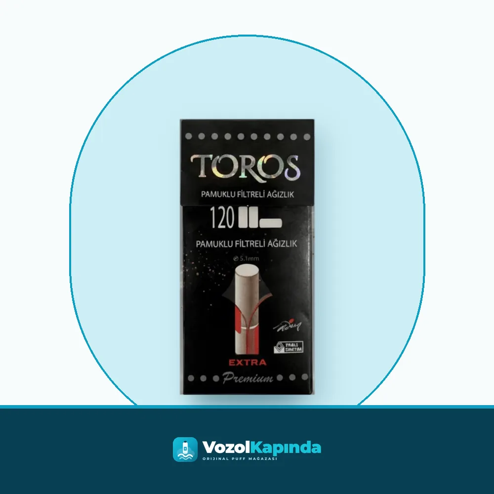Toros Pop-Up Slim sigara sarma filtresi 5.7mm Paket Görünümü Toros Pop-Up Slim sigara sarma filtresi 5.7mm ürün görseli, orijinal sarma filtresi