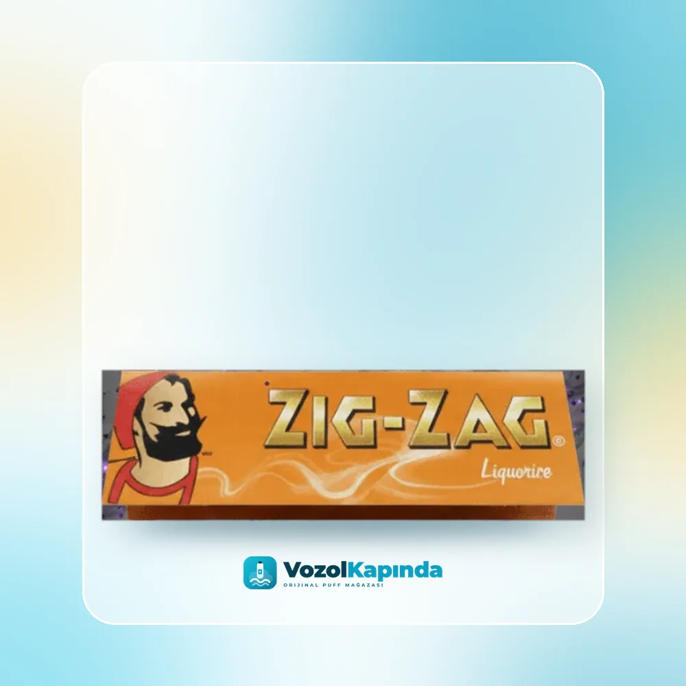 Zig-Zag Liquorice Likör Aromalı Kısa sigara kağıdı Satın Al Zig-Zag Liquorice Likör Aromalı Kısa sigara kağıdı, Vozol Kapında orijinal sarma kağıdı