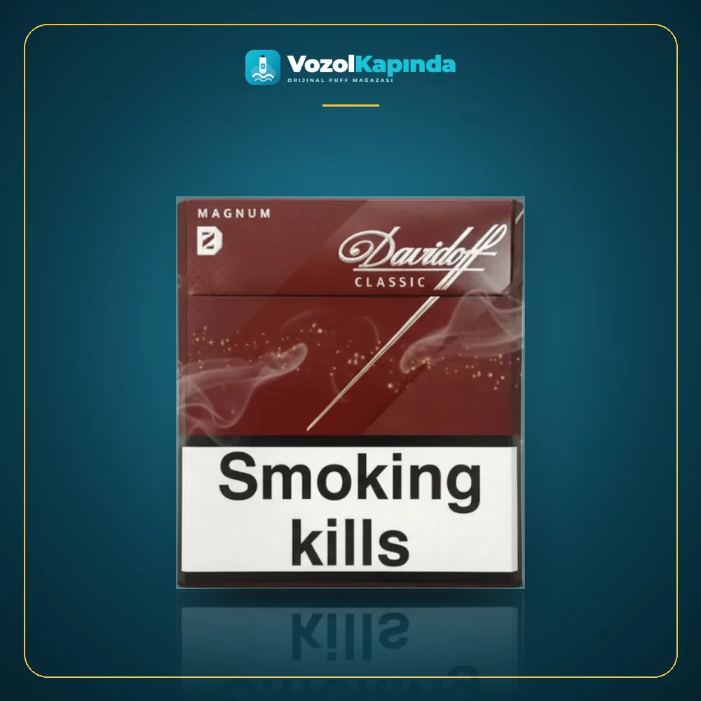 Davidoff Magnum Classic ithal sigara Paket Görünümü Davidoff Magnum Classic ithal sigara paket görünümü
