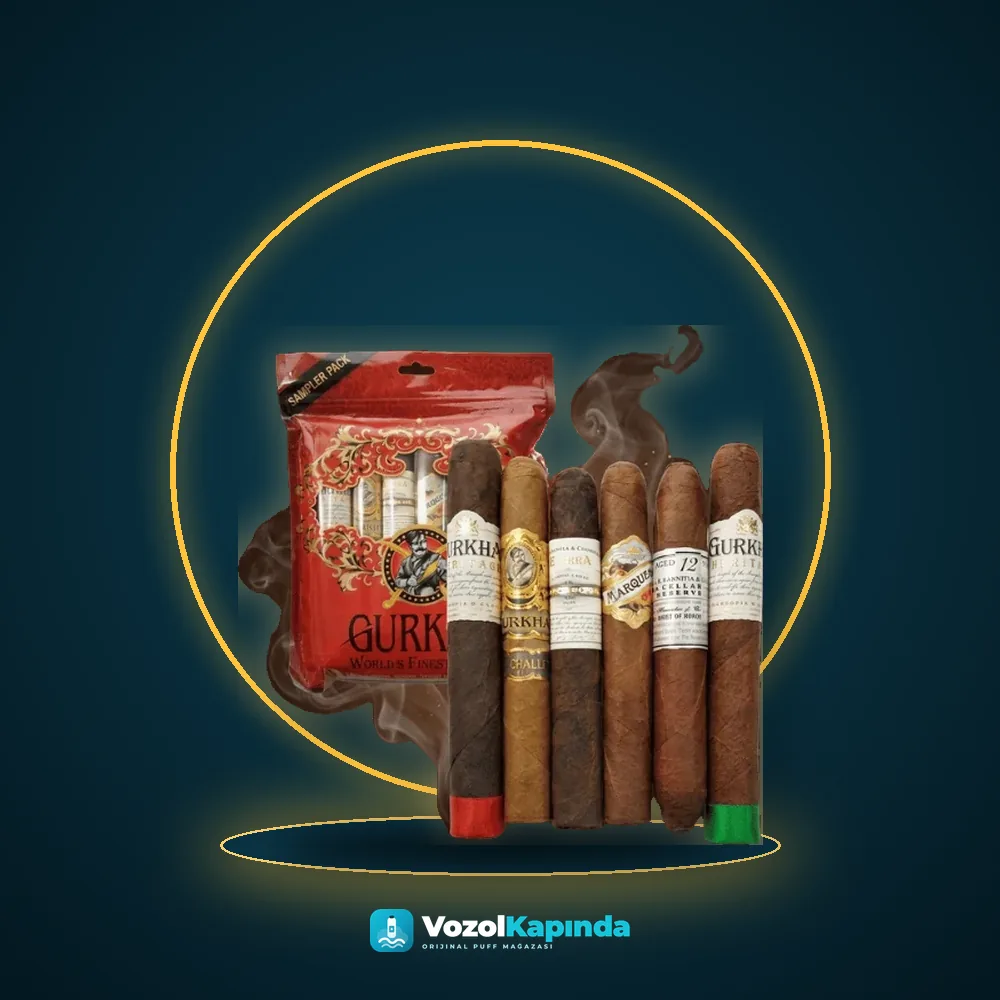 Gurkha Sampler Pack Red, Vozol Kapında orijinal puro