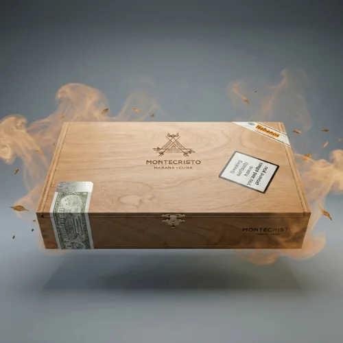 Montecristo Robustos Puro – 25`s Ahşap kutu DOMİNİC