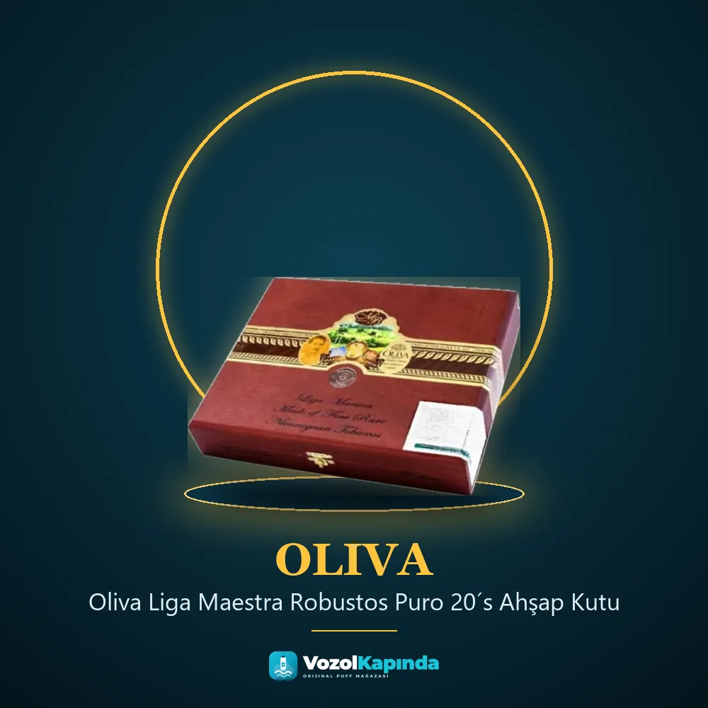 Oliva Liga Maestra Robustos Puro 20´s Ahşap Kutu sipariş avantajları: kapıda ödeme ve gizli paket