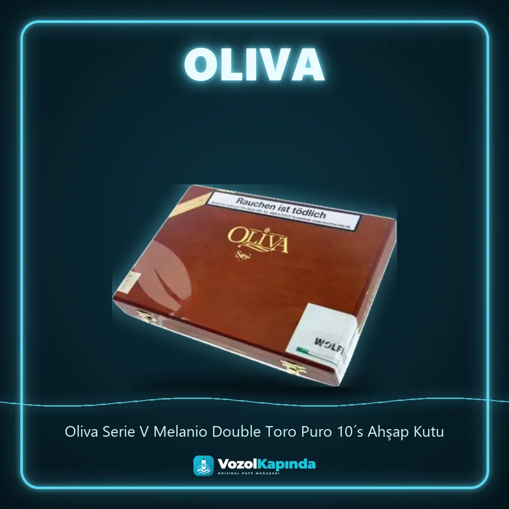 Oliva Serie V Melanio Double Toro Puro 10´s Ahşap Kutu sipariş avantajları: kapıda ödeme ve gizli paket