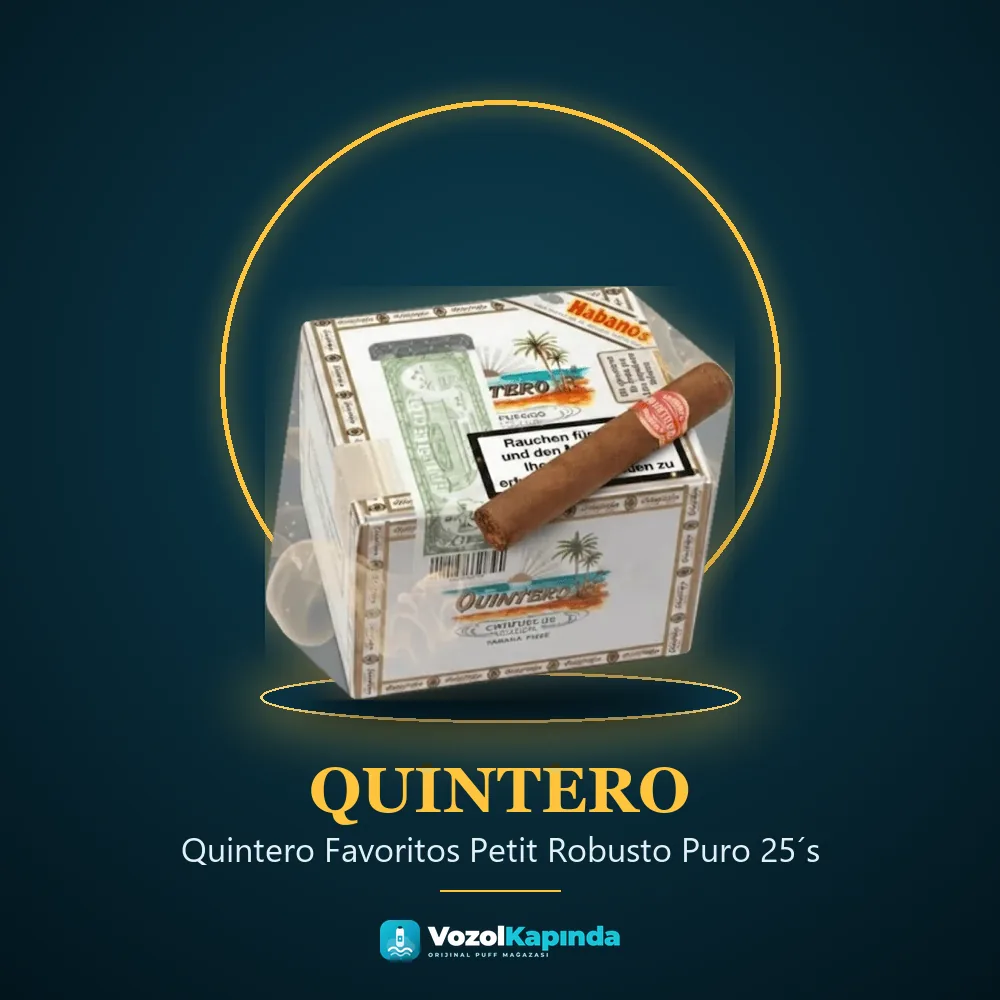 Quintero Favoritos Petit Robusto Puro 25´s bilgi kartı, orijinal Küba purosu