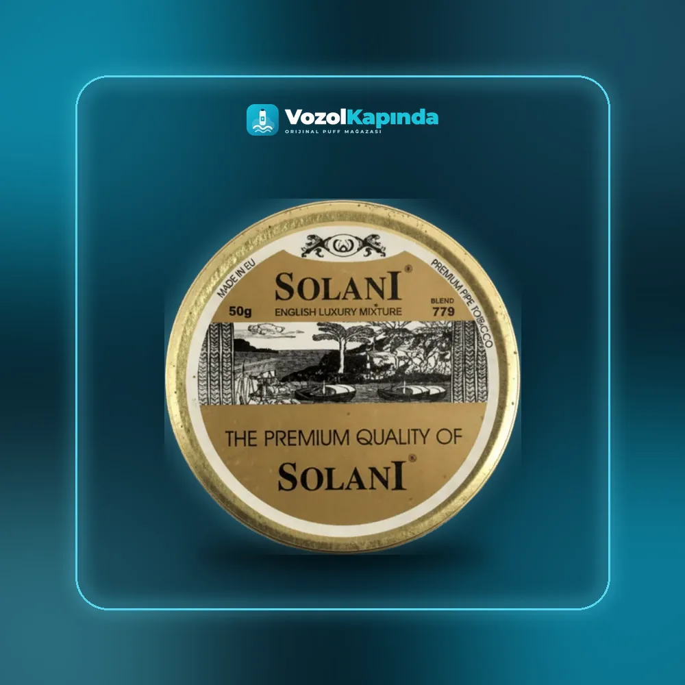 Solani Blend 779 English Mixture Pipo Tütünü 50gr, Vozol Kapında orijinal pipo tütünü