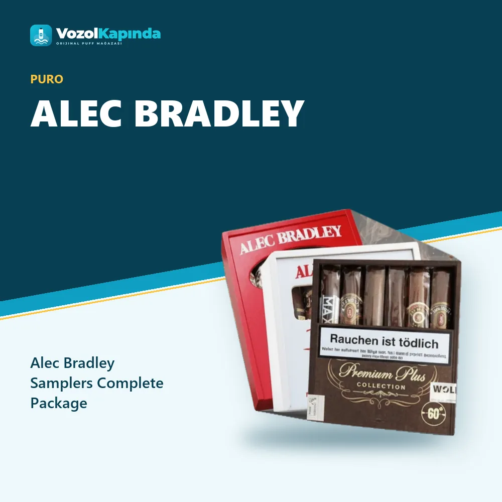 Alec Bradley Samplers Complete Package Sipariş Bilgileri Alec Bradley Samplers Complete Package bilgi kartı, orijinal puro