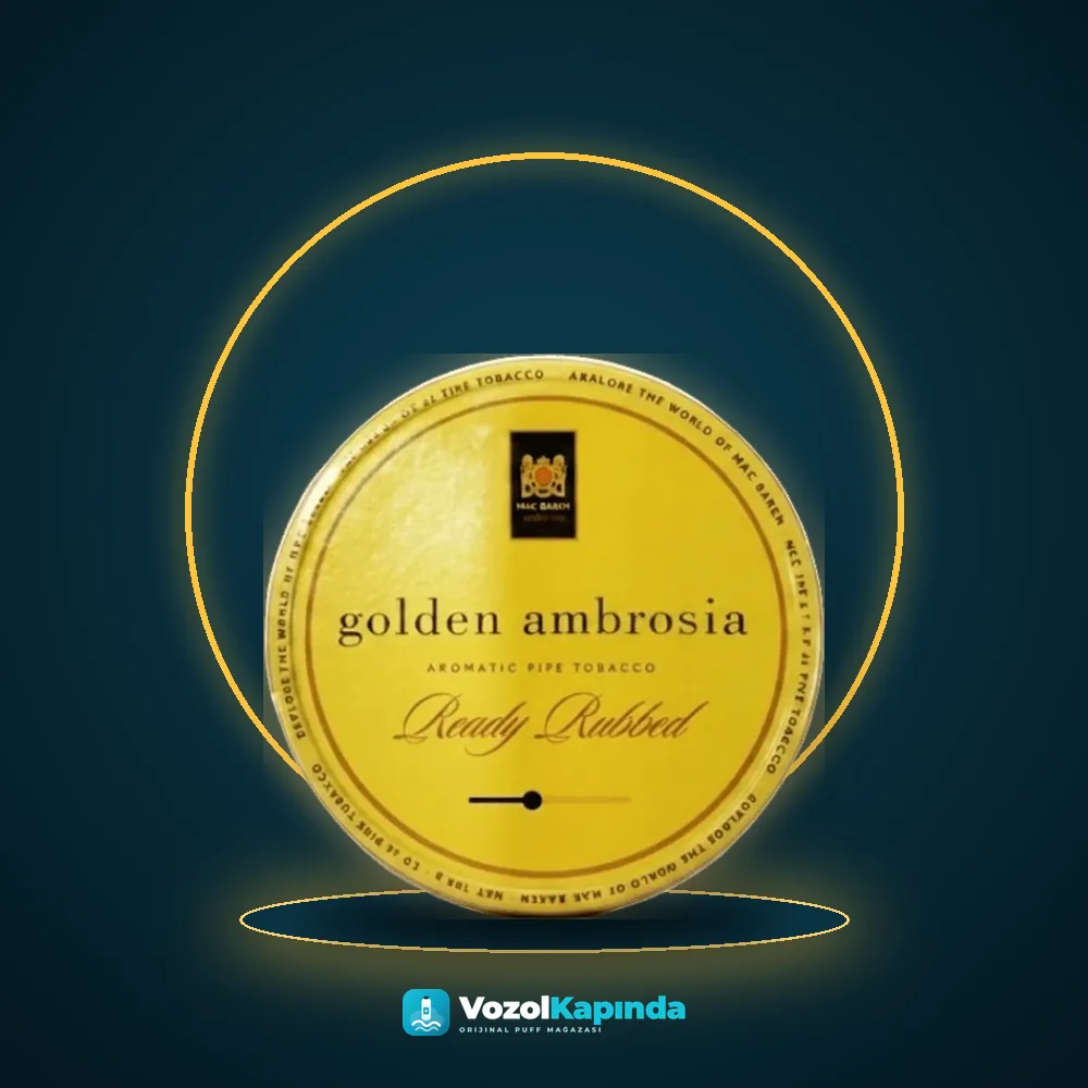 Mac Baren Golden Ambrosia Pipo Tütünü, Vozol Kapında orijinal pipo tütünü
