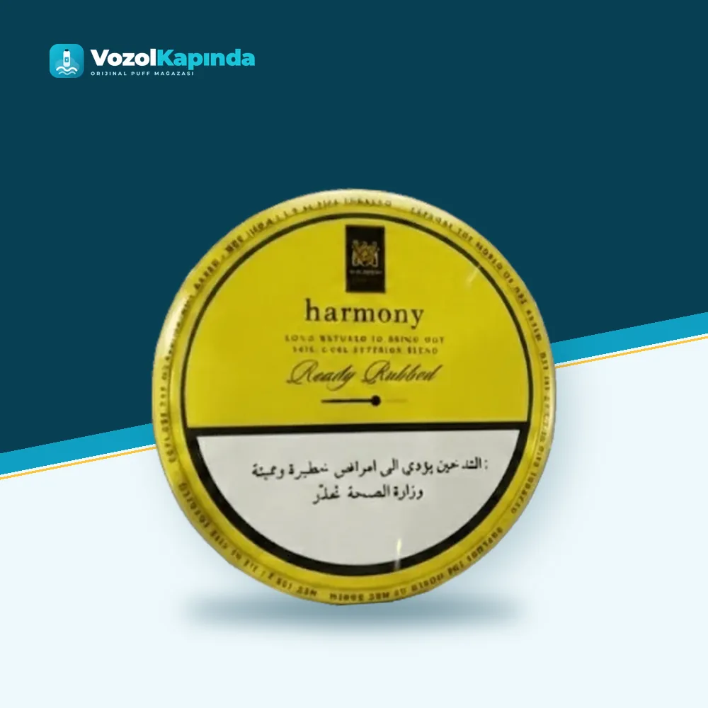 Mac Baren Harmony Pipo Tütünü Paket Görünümü Mac Baren Harmony Pipo Tütünü ürün görseli, orijinal pipo tütünü