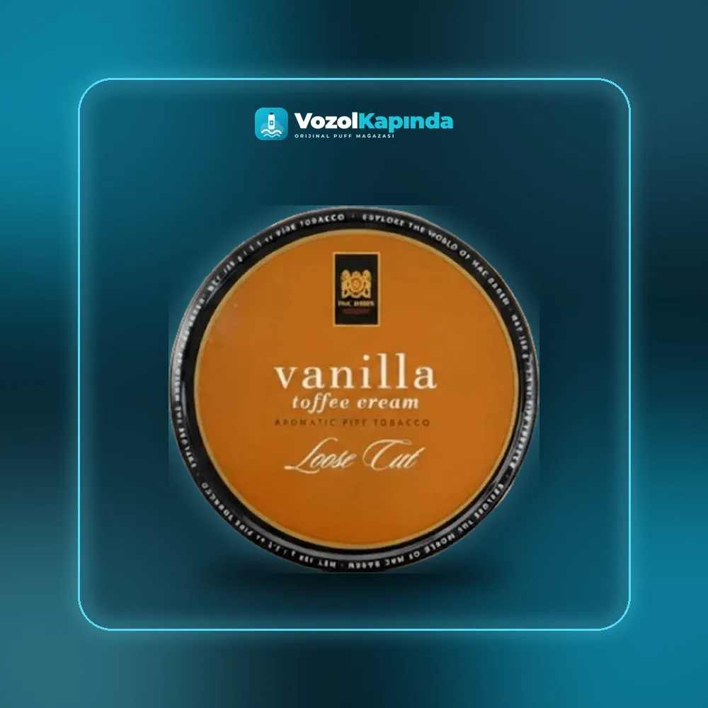 Mac Baren Vanilla Toffee Cream Pipo Tütünü Sipariş Mac Baren Vanilla Toffee Cream Pipo Tütünü fiyatı ve siparişi, Vozol Kapında