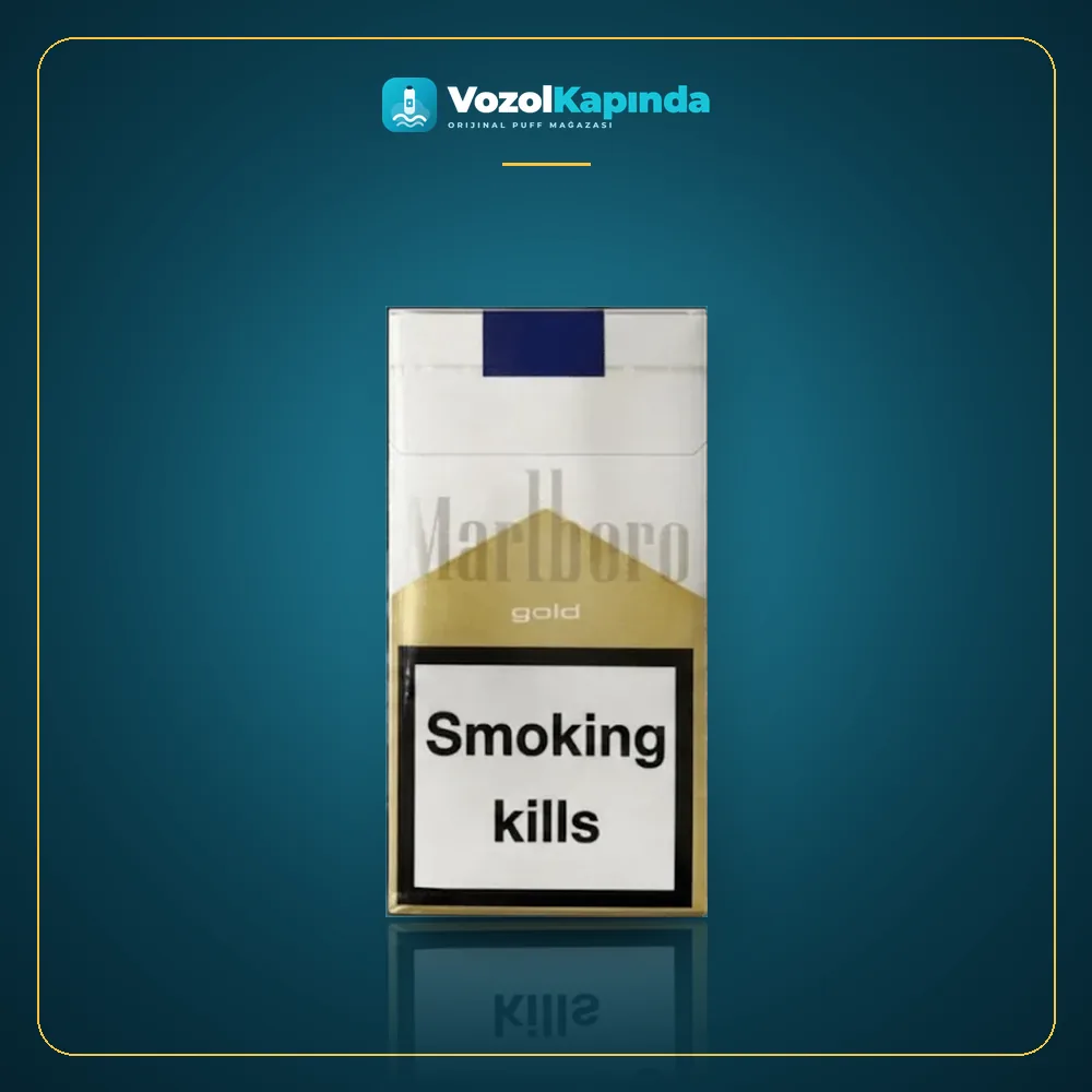 Marlboro Gold 100’s sigara FREESHOP paket görünümü