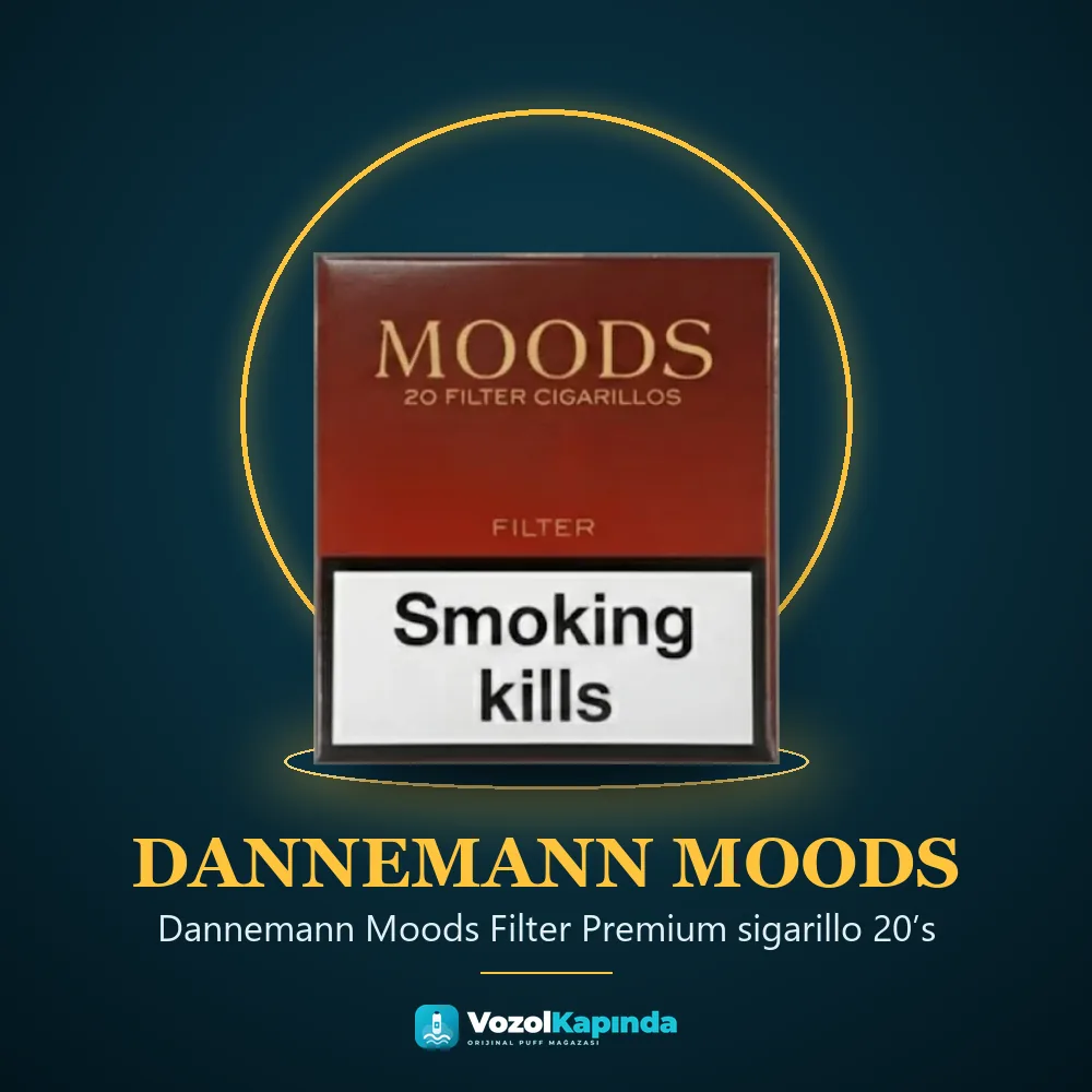 Dannemann Moods Filter Premium sigarillo 20’s Özellikleri Dannemann Moods Filter Premium sigarillo 20’s özellikleri: orijinal ürün, kapıda ödeme, gizli paket