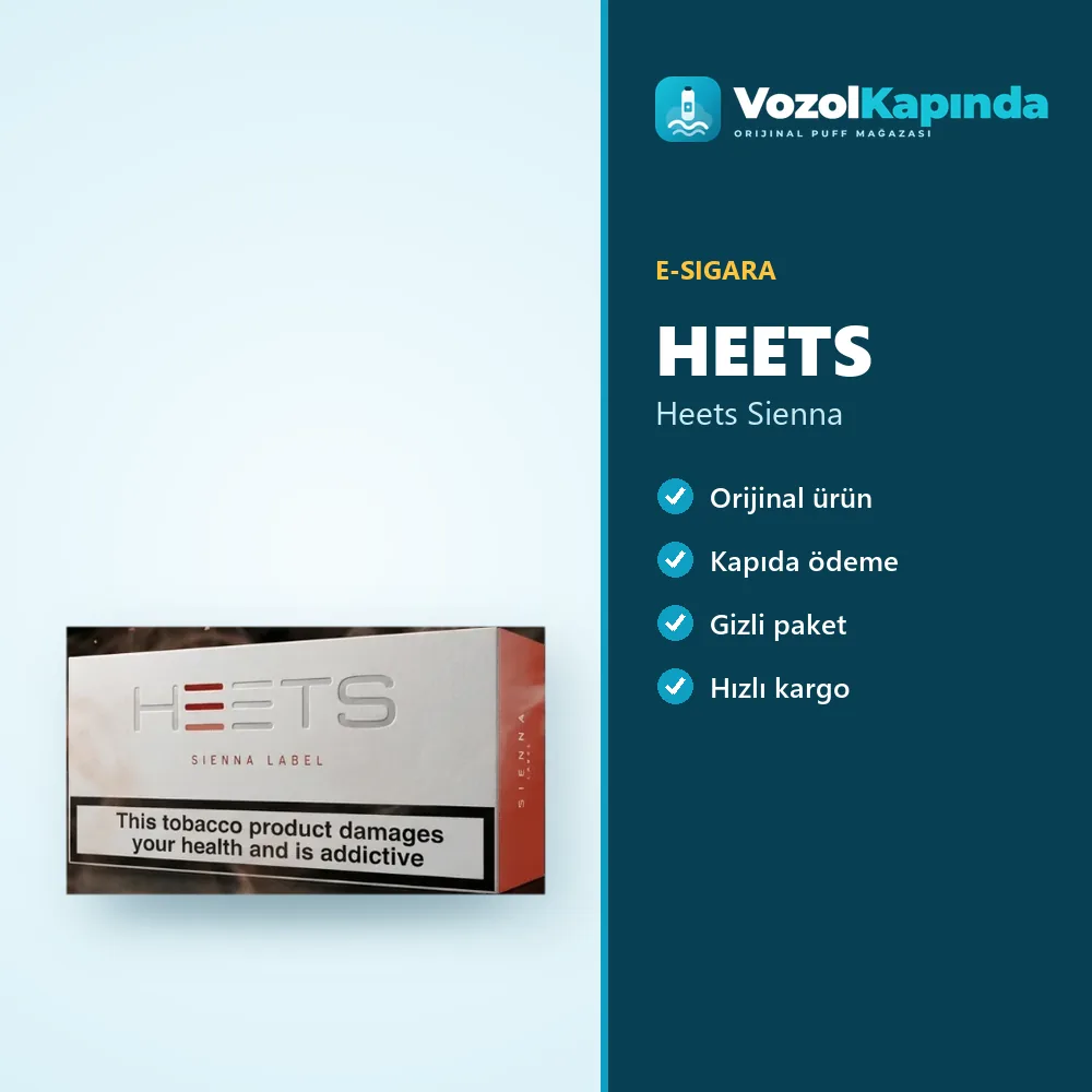 Heets Sienna Özellikleri Heets Sienna özellikleri: orijinal ürün, kapıda ödeme, gizli paket