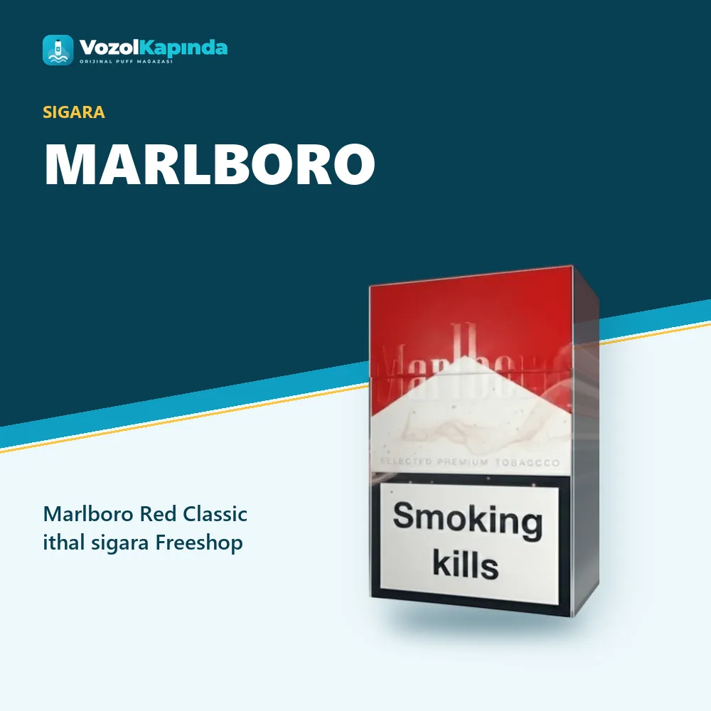Marlboro Red Classic ithal sigara Freeshop Sipariş Bilgileri Marlboro Red Classic ithal sigara Freeshop özellikleri: orijinal ürün, kapıda ödeme, gizli paket