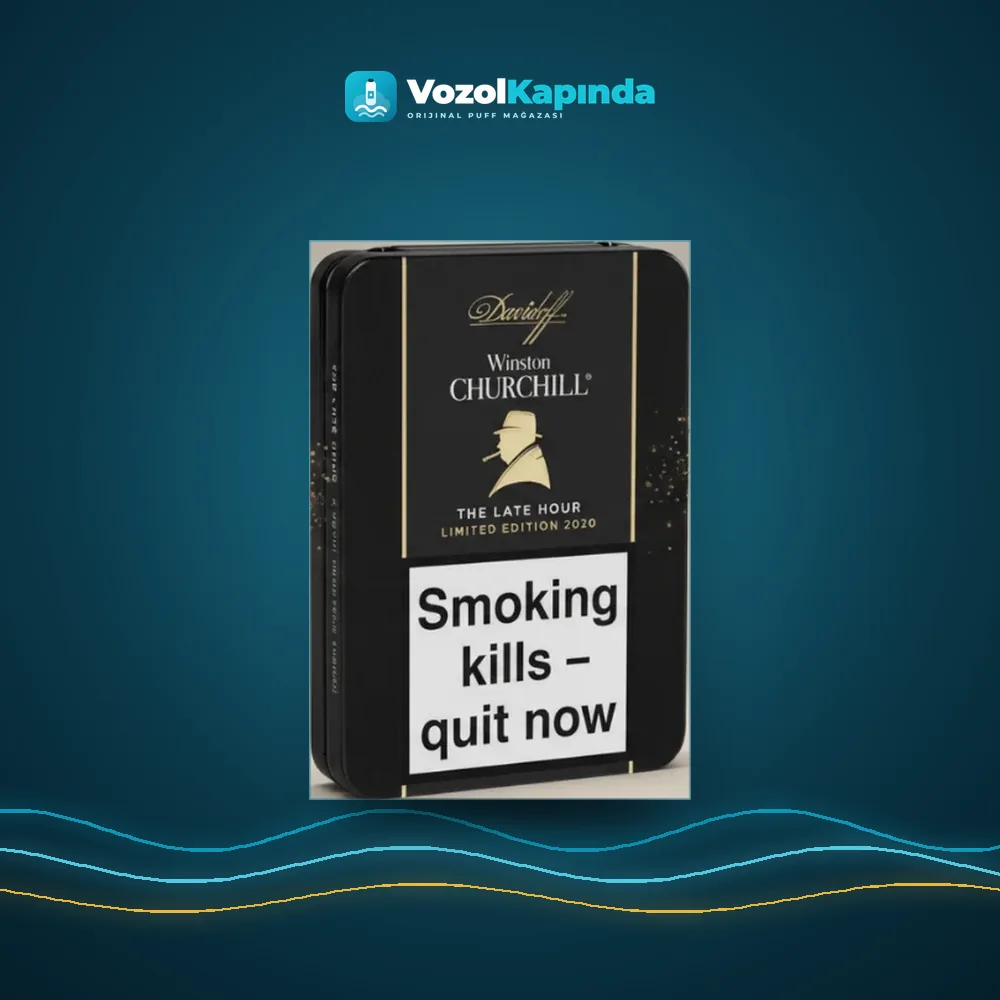 Davidoff Churchill The Late Hour Limited Edition Puro 5’s Sipariş Davidoff Churchill The Late Hour Limited Edition Puro 5’s, Vozol Kapında orijinal puro