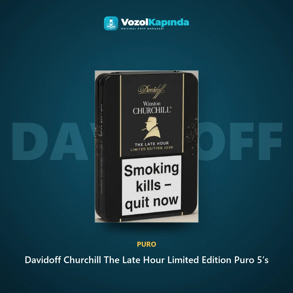 Davidoff Churchill The Late Hour Limited Edition Puro 5’s Sipariş Bilgileri Davidoff Churchill The Late Hour Limited Edition Puro 5’s sipariş avantajları: kapıda ödeme ve gizli paket