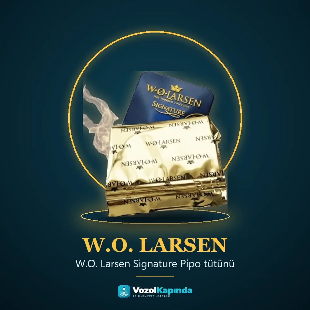 W.O. Larsen Signature Pipo tütünü özellikleri: orijinal ürün, kapıda ödeme, gizli paket